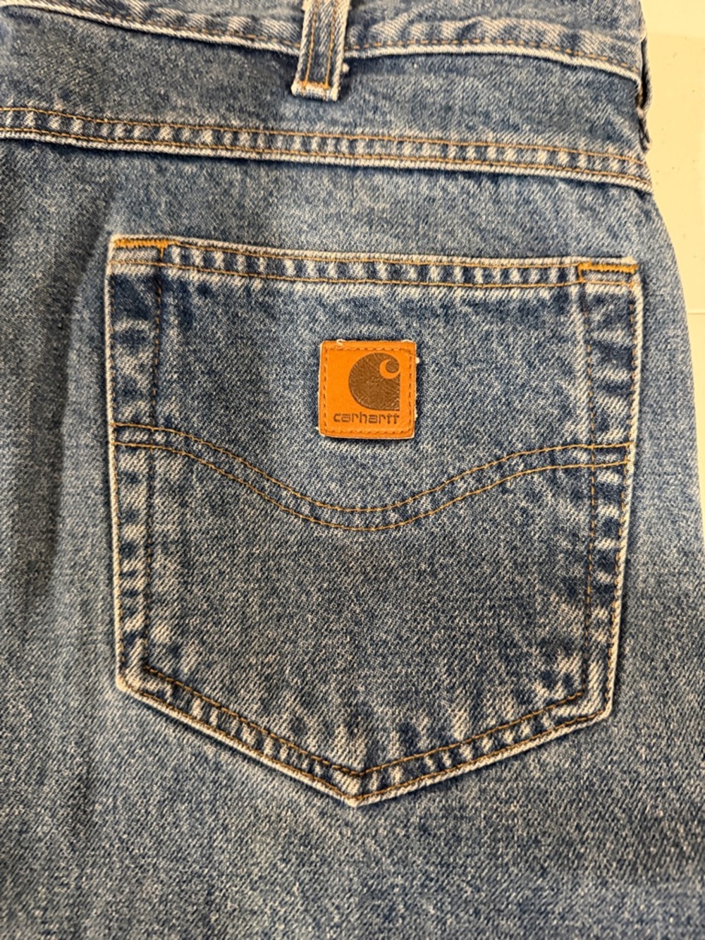 Carhartt Blue Denim Jeans 38x30